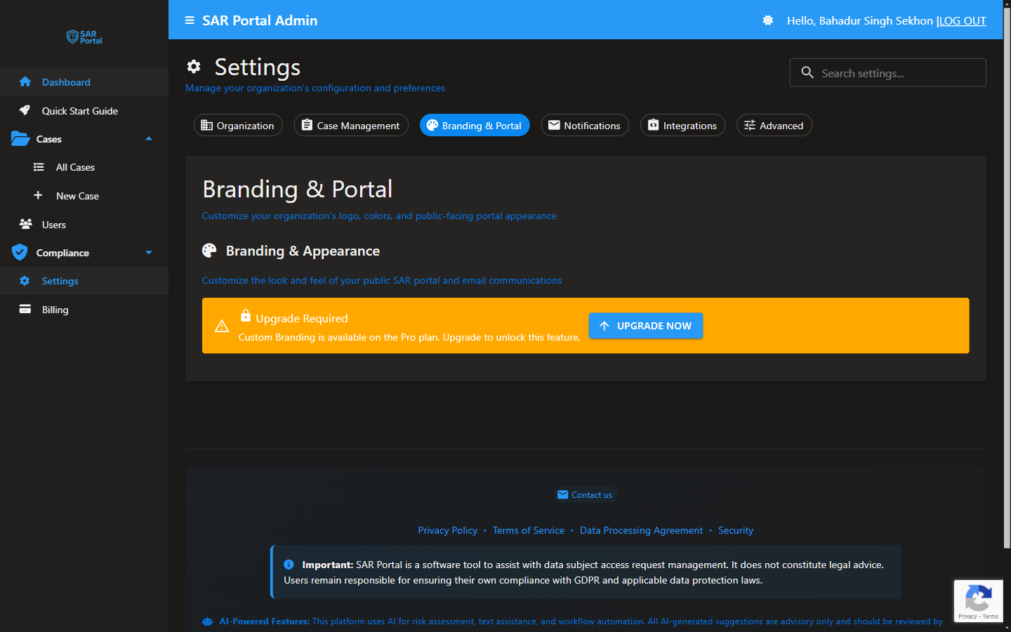 Branding - Customize your organization's appearance