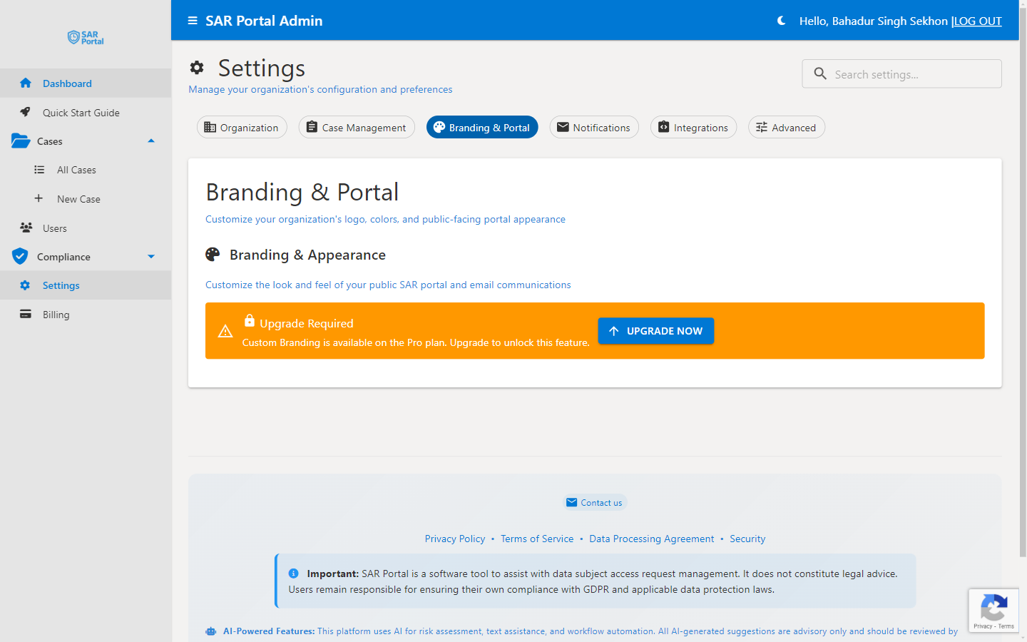 Branding - Customize your organization's appearance